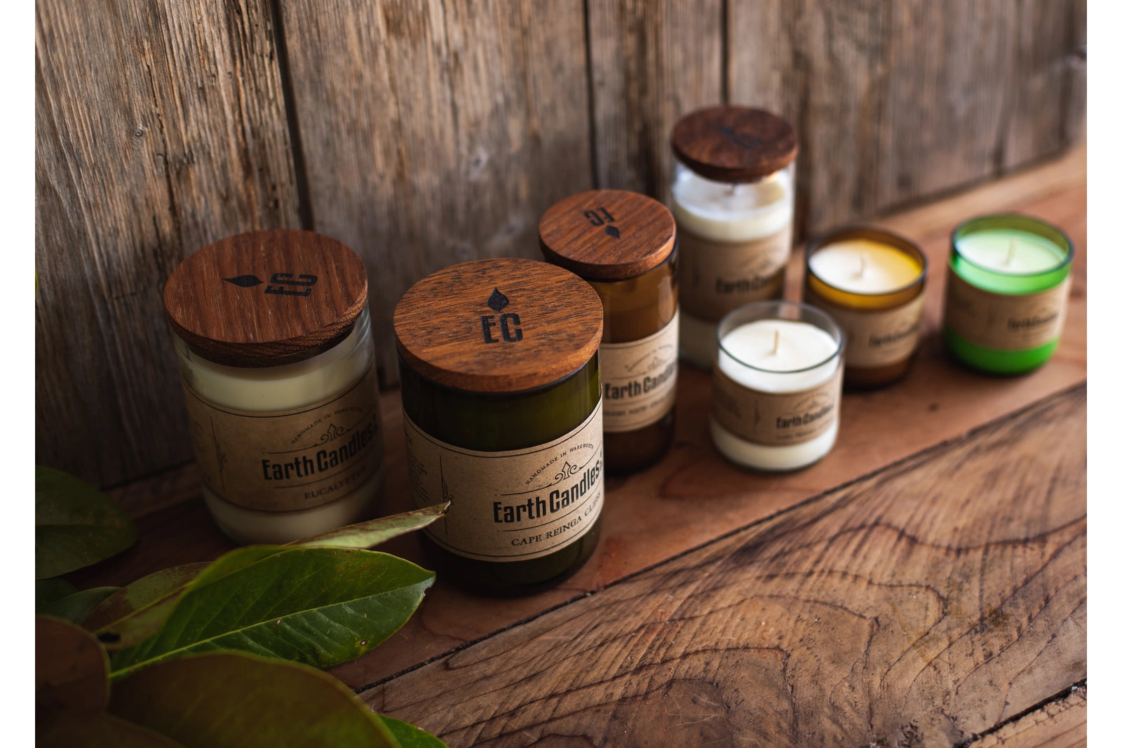 Eco-friendly scented soy candles NZ by Earth Candles Co.